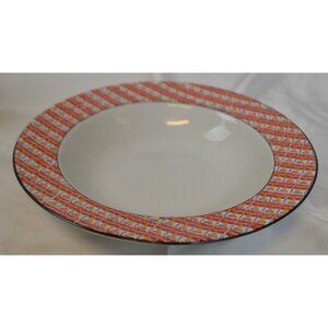 Andy Warhol Soup Bowl 9" Block Art Campbell Soup Can Rim - NEW
